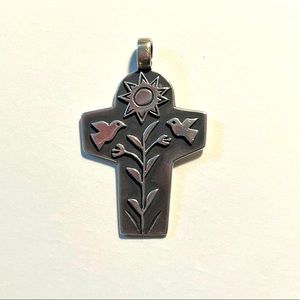 Retired James Avery Sterling Silver Cross